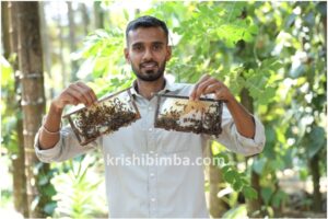 ಉದ್ಯೋಗ ತೊರೆದು ಜೇನು ಕೃಷಿಯಲ್ಲಿ ತೊಡಗಿದ ಯುವಕ, ಬಾಲ್ಯದ ಆಸಕ್ತಿಯೇ ಜೇನು ಸಾಕಾಣೆಗೆ ಪ್ರೇರಣೆ